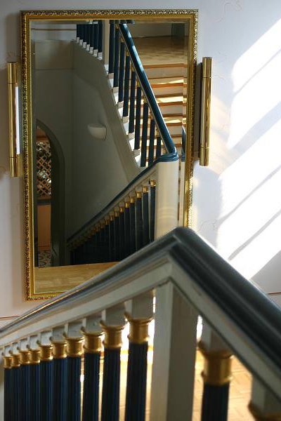 Denuwa Fotografie - Architekturfotografie - Schlosstreppe im Schloss Beberbeck